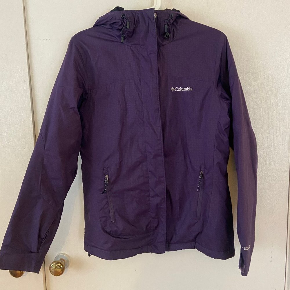 Columbia Omni-Shield medium weight rain jacket